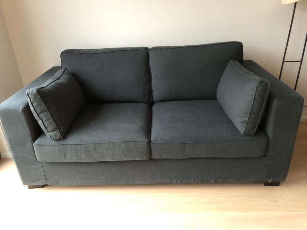 Maison du Monde 2-3-zitsbank, Huis en Inrichting, Zetels | Zetels, Ophalen, 150 tot 200 cm, Driepersoons, 75 tot 100 cm