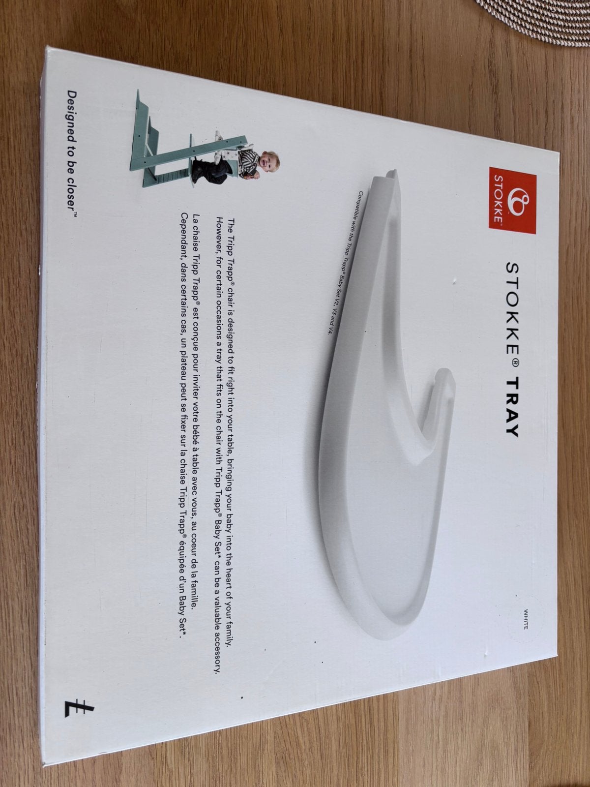 Eettablet (TRAY) - Stokke tripp trapp, Ophalen, Zo goed als nieuw