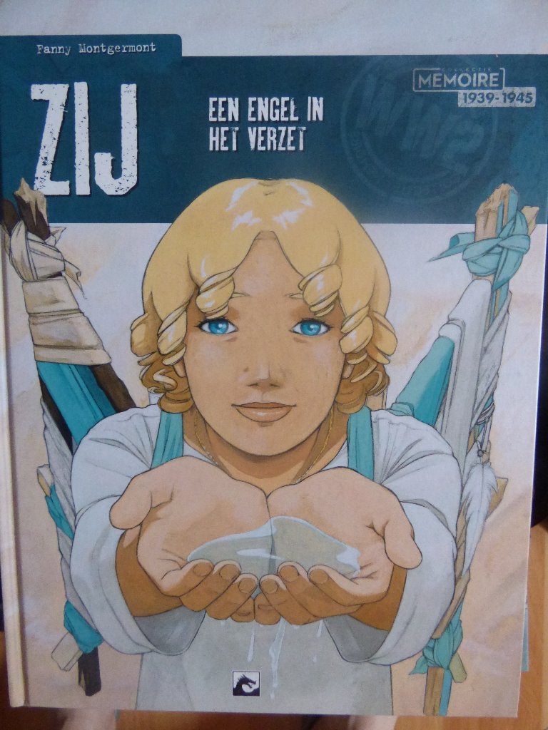 zij , een engel in het verzet ,  hardcover is nieuw  94 blz, Boeken, Stripverhalen, Ophalen of Verzenden