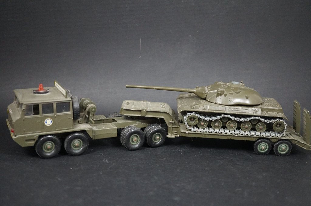 Citerne de transport Solido Berliet T12 avec CHAR - 1/50, Enlèvement ou Envoi, Comme neuf