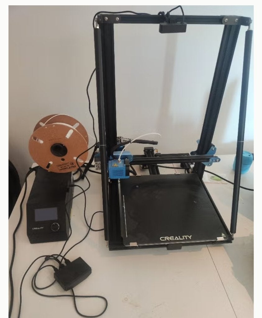 Creality CR-10 + Smart module, Computers en Software, 3D Printers, Ophalen, Ingebouwde Wi-Fi, Zo goed als nieuw, Filament