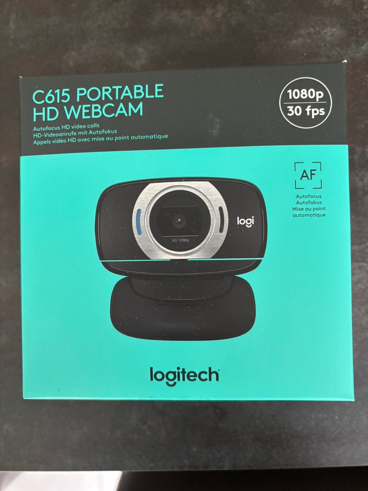 Logitec HD webcam C615, Informatique & Logiciels, Webcams, Enlèvement, Neuf, Logitech