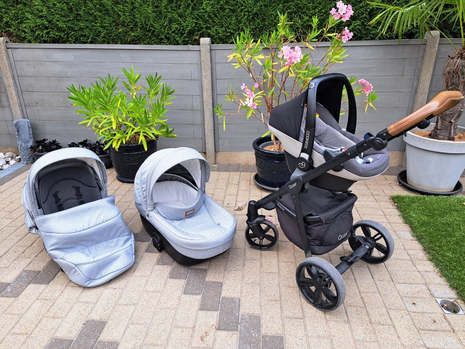 Quax Avenue + Maxi Cosi, Enfants & Bébés, Poussettes & Combinaisons, Autres marques, Tige de poussée réglable, Poussette combi