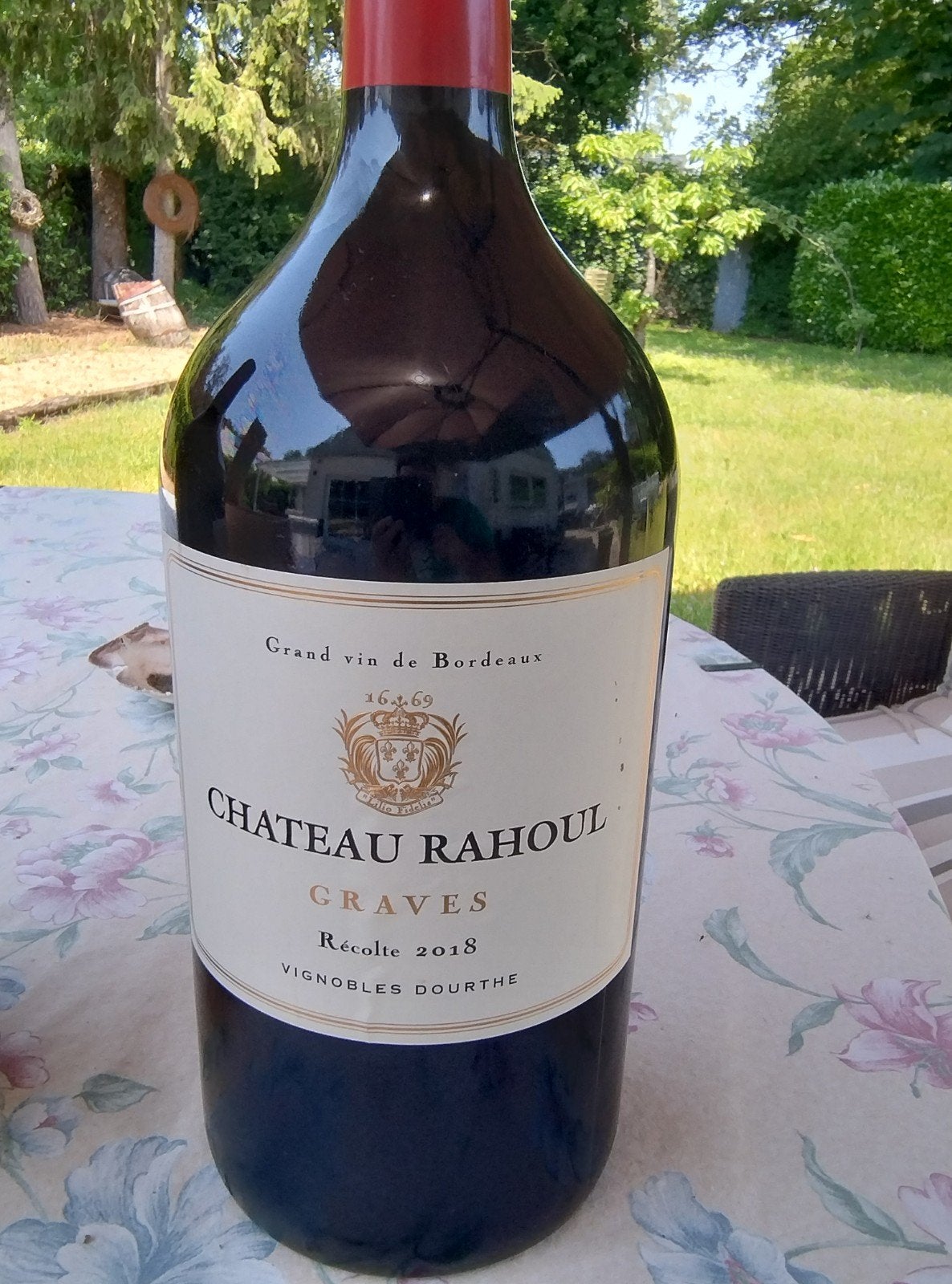 Château Rahoul , graves, 2018, Ophalen