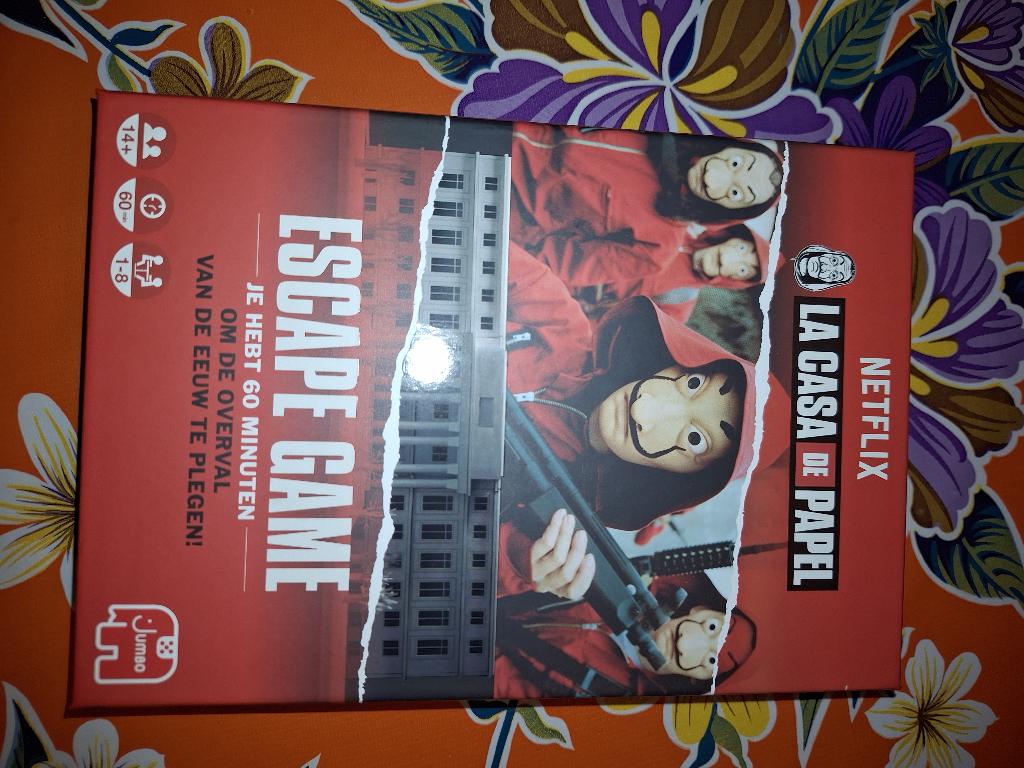 Escape spel La Casa de Papel, Vijf spelers of meer, Ophalen of Verzenden, Nieuw, Jumbo