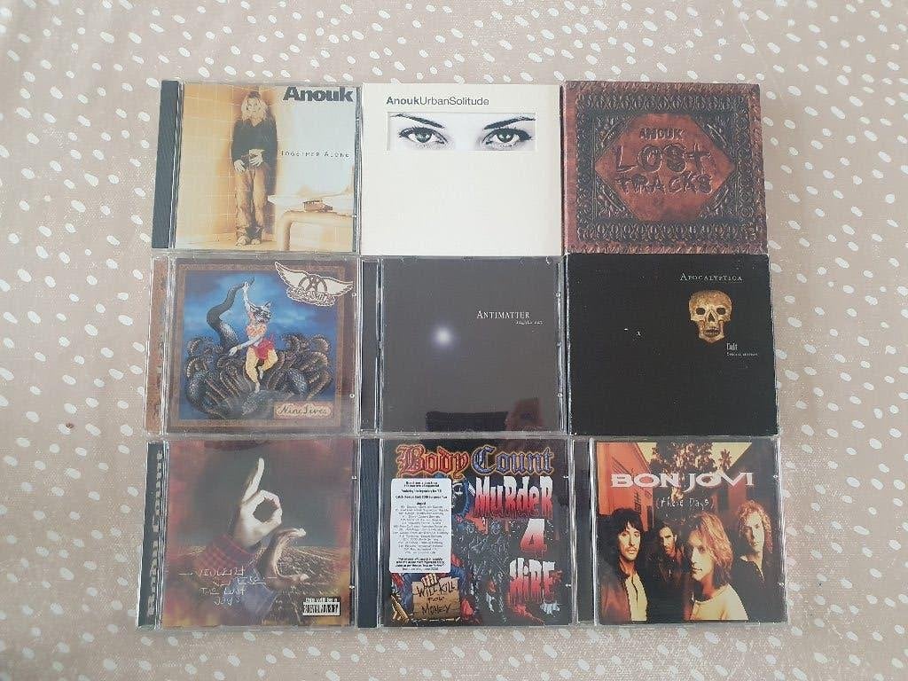 collectie cd's hardrock metal uit te kiezen, Cd's en Dvd's, Cd's | Hardrock en Metal, Ophalen of Verzenden, Zo goed als nieuw