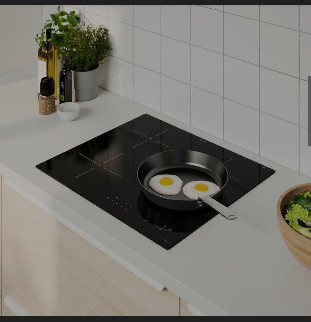 MATMÄSSIG
Plaque de cuisson à induction, IKEA 300 noir, 59cm, Enlèvement ou Envoi