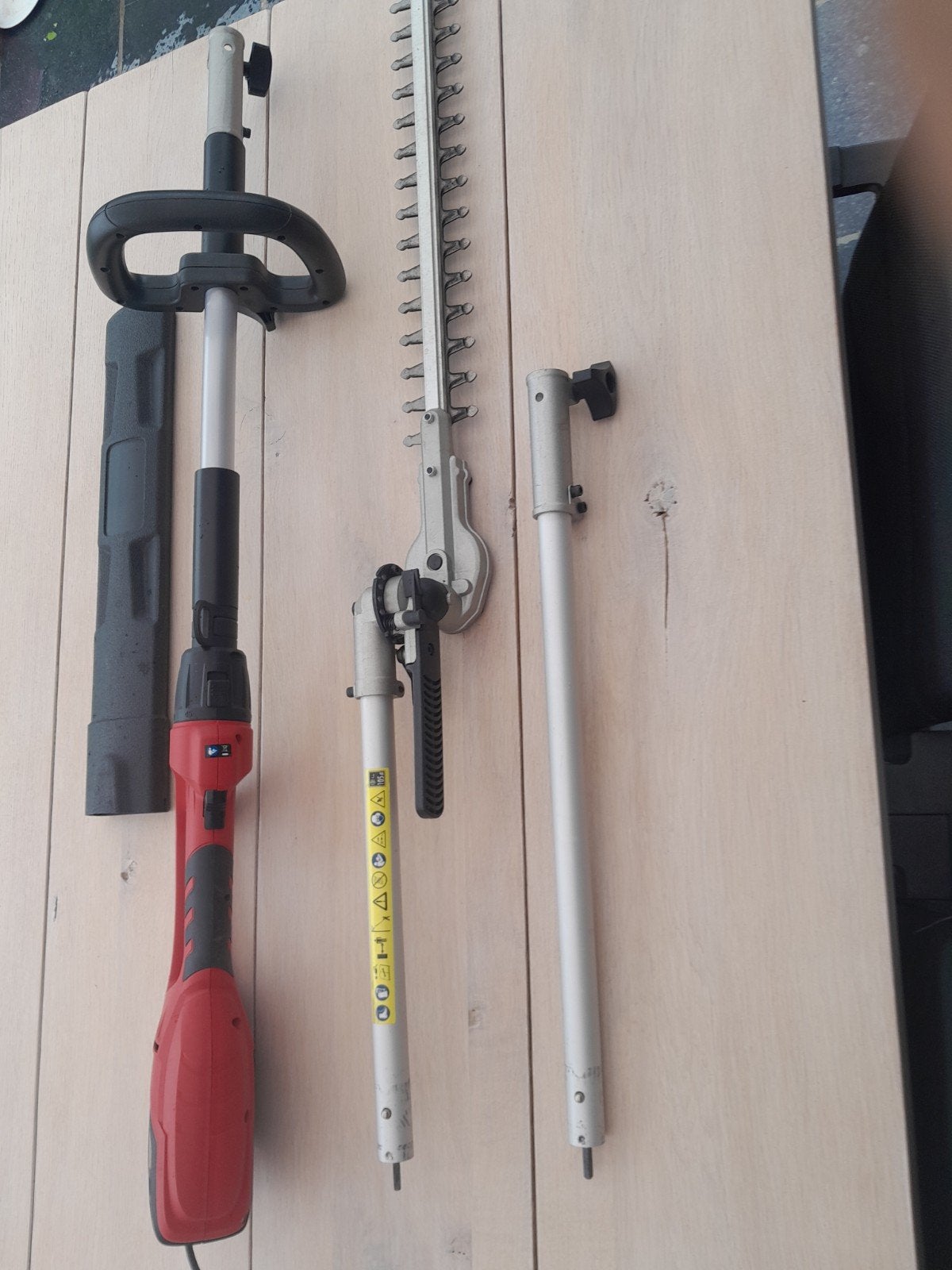 2m60 haagschaar op steel 220V, Tuin en Terras, Ophalen