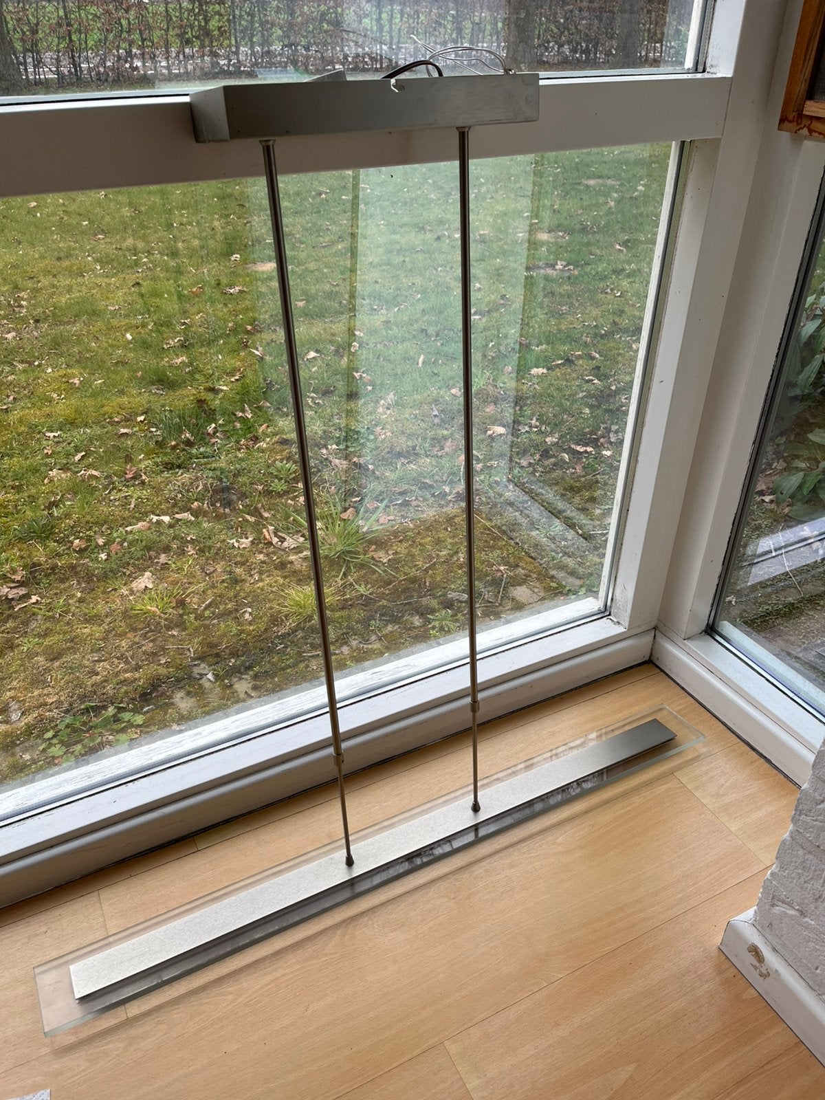 Plafondlamp in de hoogte verstelbaar - 1m br+ plafondplaatje, Huis en Inrichting, Lampen | Hanglampen, Ophalen, Zo goed als nieuw