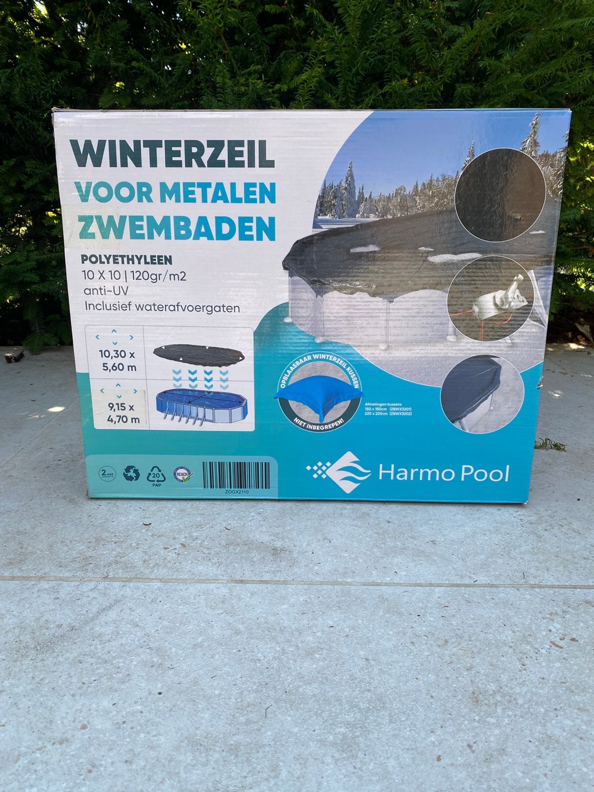 Winterzeil zwembad, Tuin en Terras, Ophalen, Zo goed als nieuw