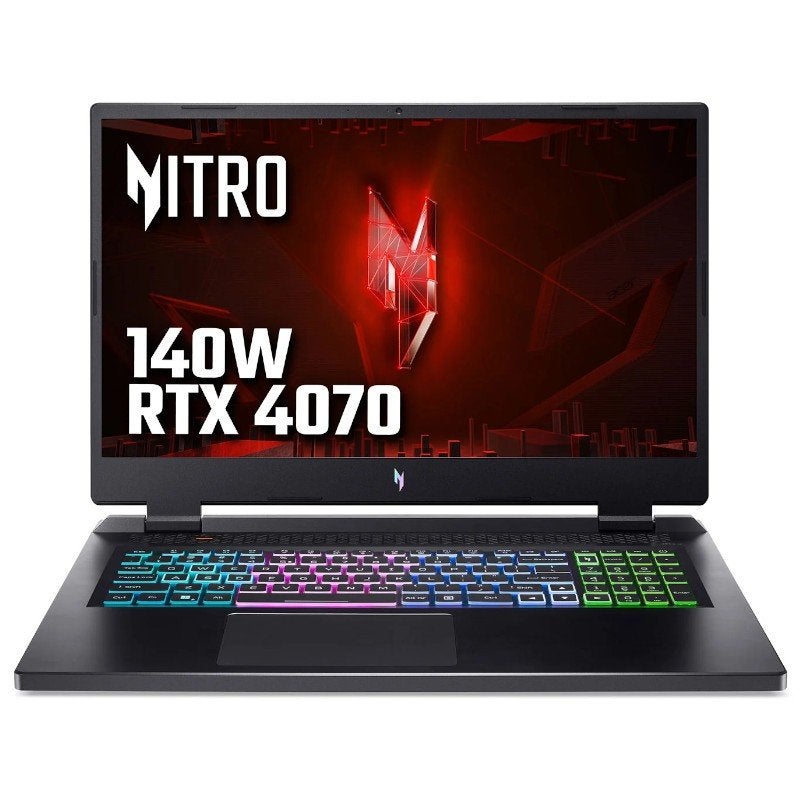 Ordinateur portable gamer Acer Nitro 17.3", Enlèvement ou Envoi, 17 pouces ou plus, Comme neuf, 3 à 4 Ghz