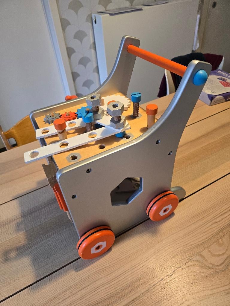 Janod Brico’kids gereedschapswagen, Ophalen, Zo goed als nieuw