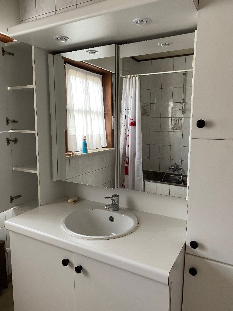 Wit badkamermeubel, Huis en Inrichting, Ophalen, 100 tot 150 cm, 100 tot 150 cm, 50 tot 75 cm