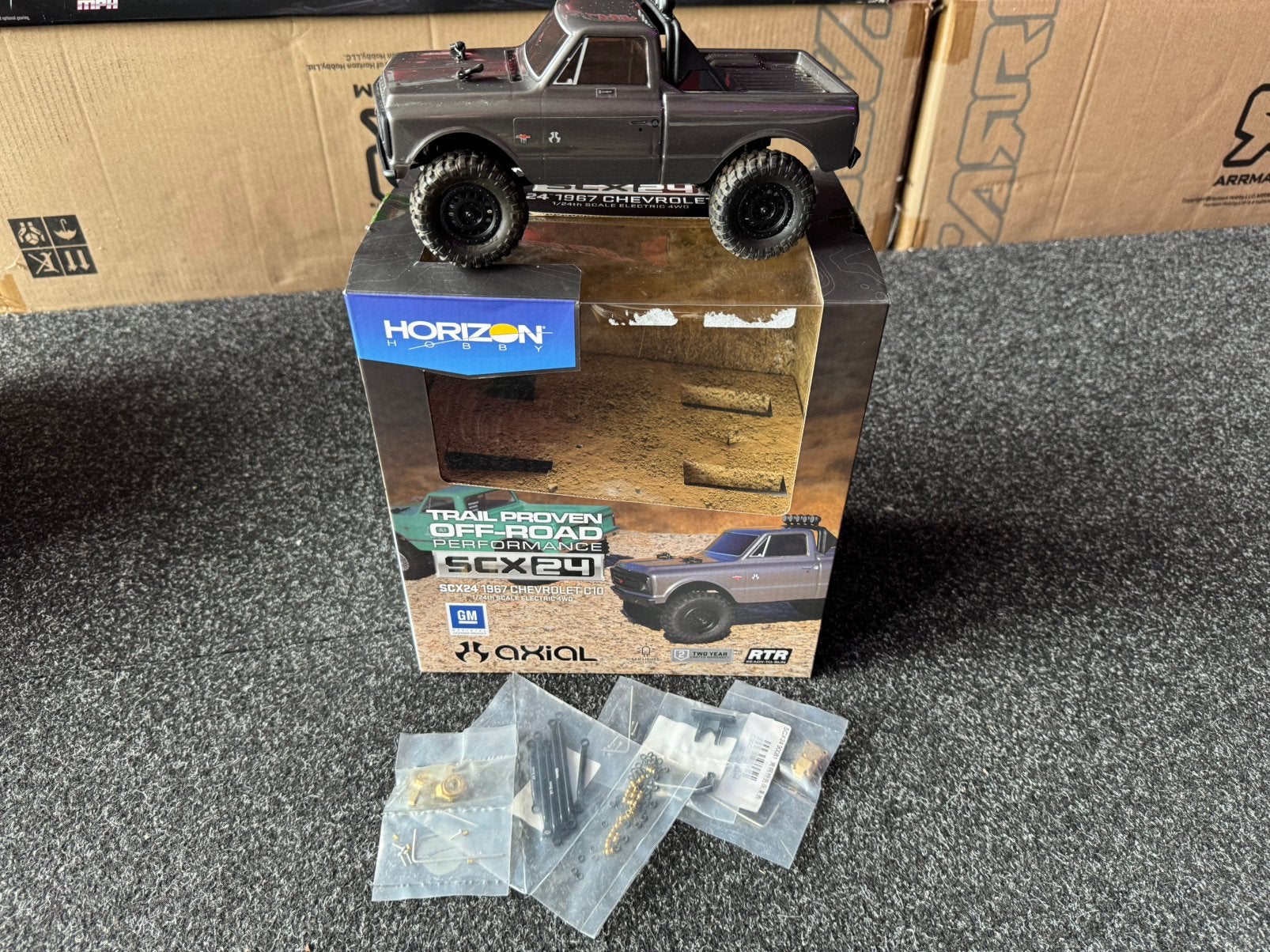 Axial scx24 Crawler 1/24 compleet, Enlèvement ou Envoi, Comme neuf