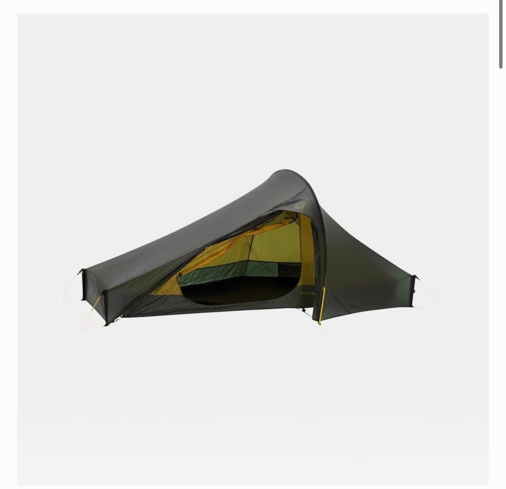 Tente Telemark 2 LW Green Alu, Caravans en Kamperen, Ophalen, Zo goed als nieuw