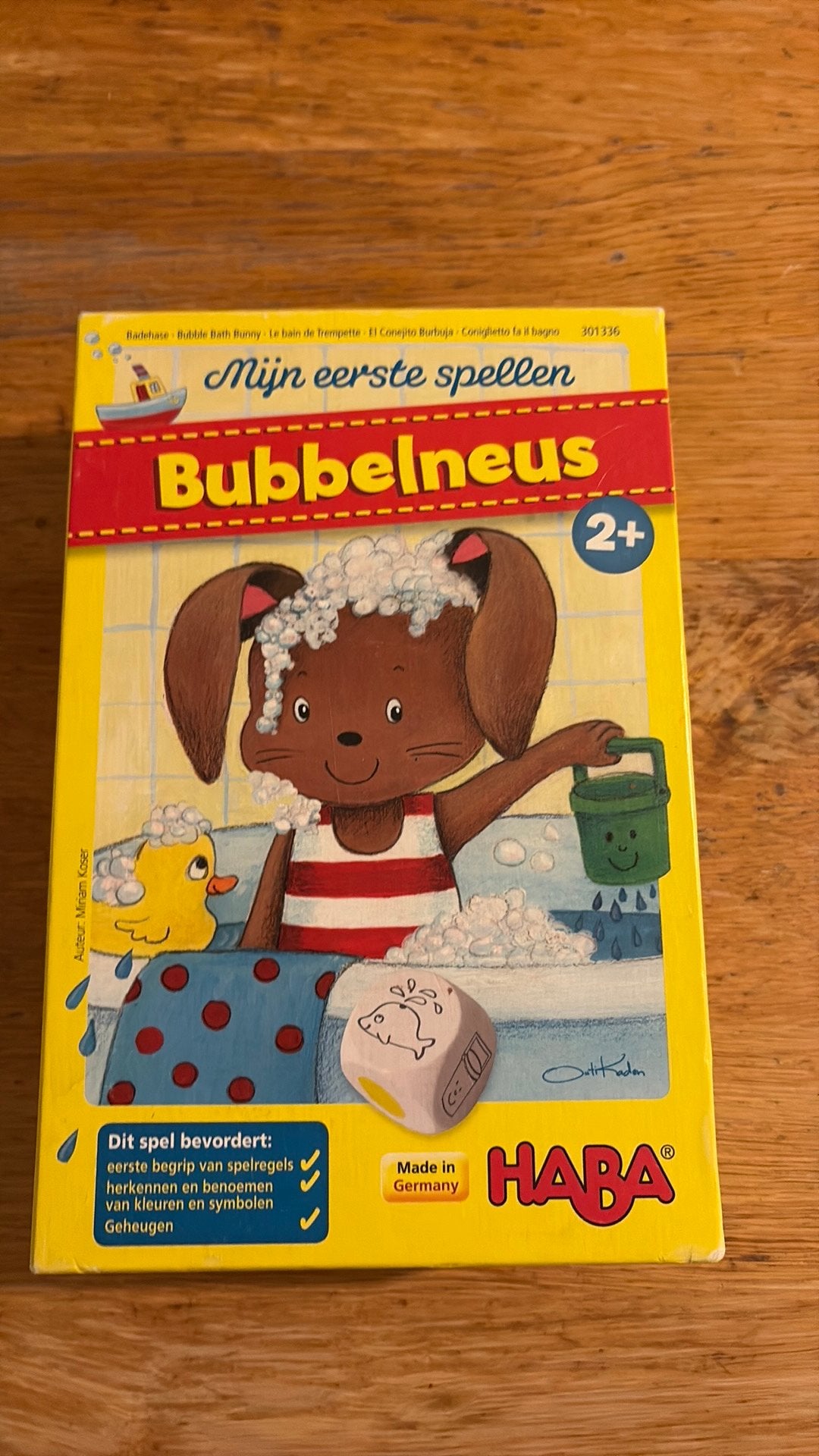 Bubble Nose - Jeu de société Haba, Enlèvement ou Envoi, Comme neuf