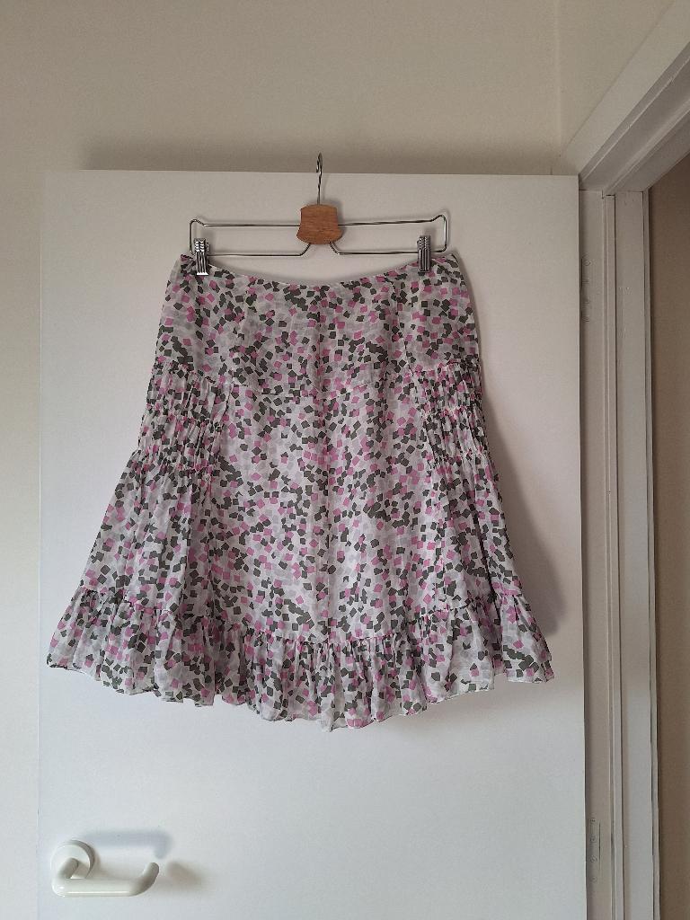 Luchtig zomerrokje Terre Bleue (maat 40), Kleding | Dames, Rokken, Maat 38/40 (M), Terre Bleue, Wit, Ophalen of Verzenden