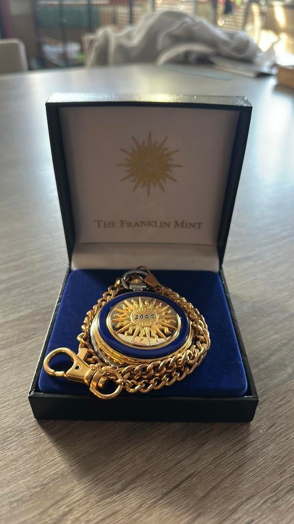The franklin mint 2000, Bijoux, Sacs & Beauté, Montres | Hommes, Autres marques, Comme neuf, Enlèvement, Autres matériaux