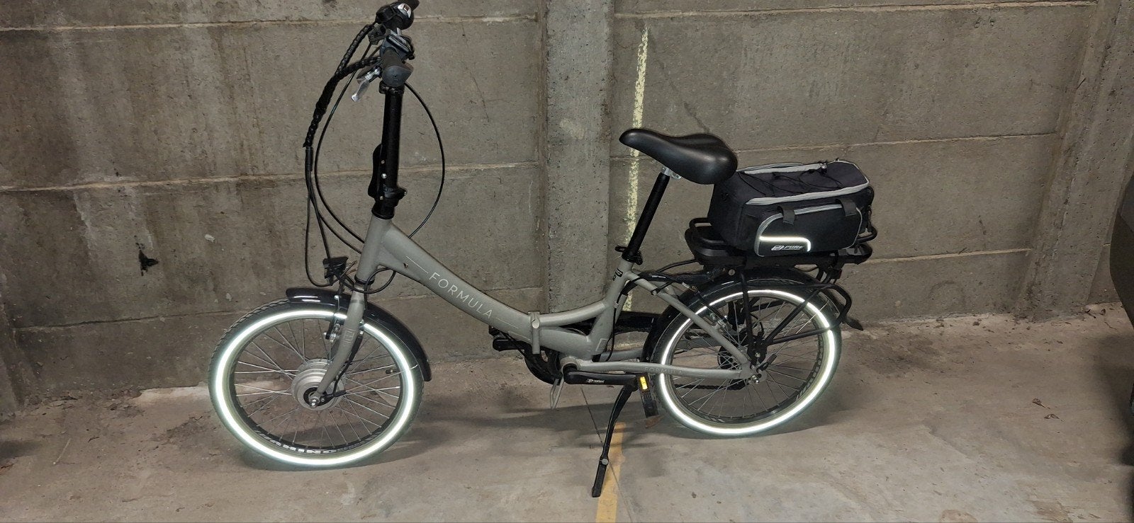 Electrische plooifietsen 20''', Ophalen