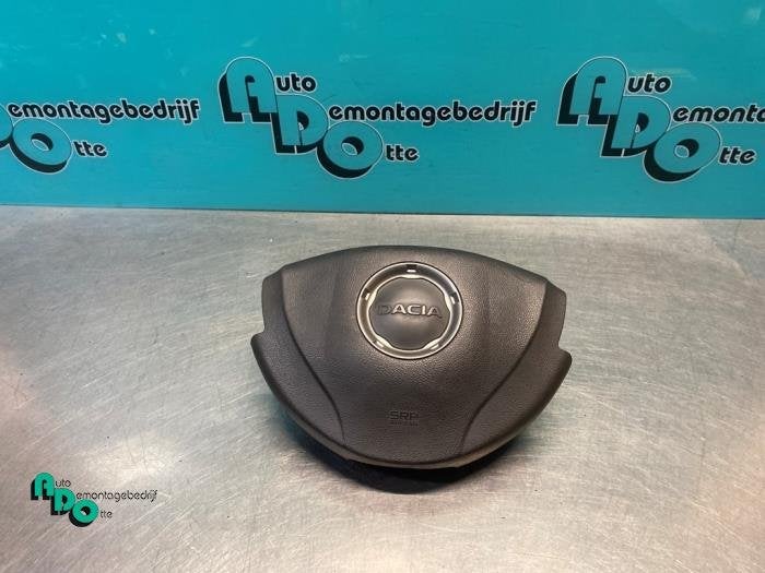 Airbag gauche (volant) d'un Dacia Sandero (Sandero 1 08-), Dacia, -, 3 mois de garantie, Utilisé