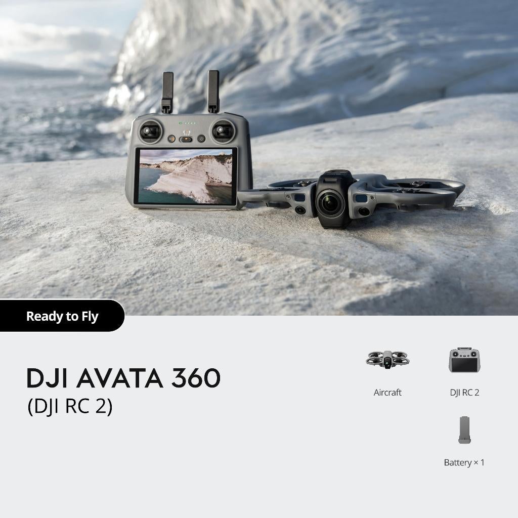 DJI Avata 360 (DJI RC 2), Audio, Tv en Foto, Drones, 250 tot 900 gram, 5 tot 10 kilometer, Nieuw, DJI