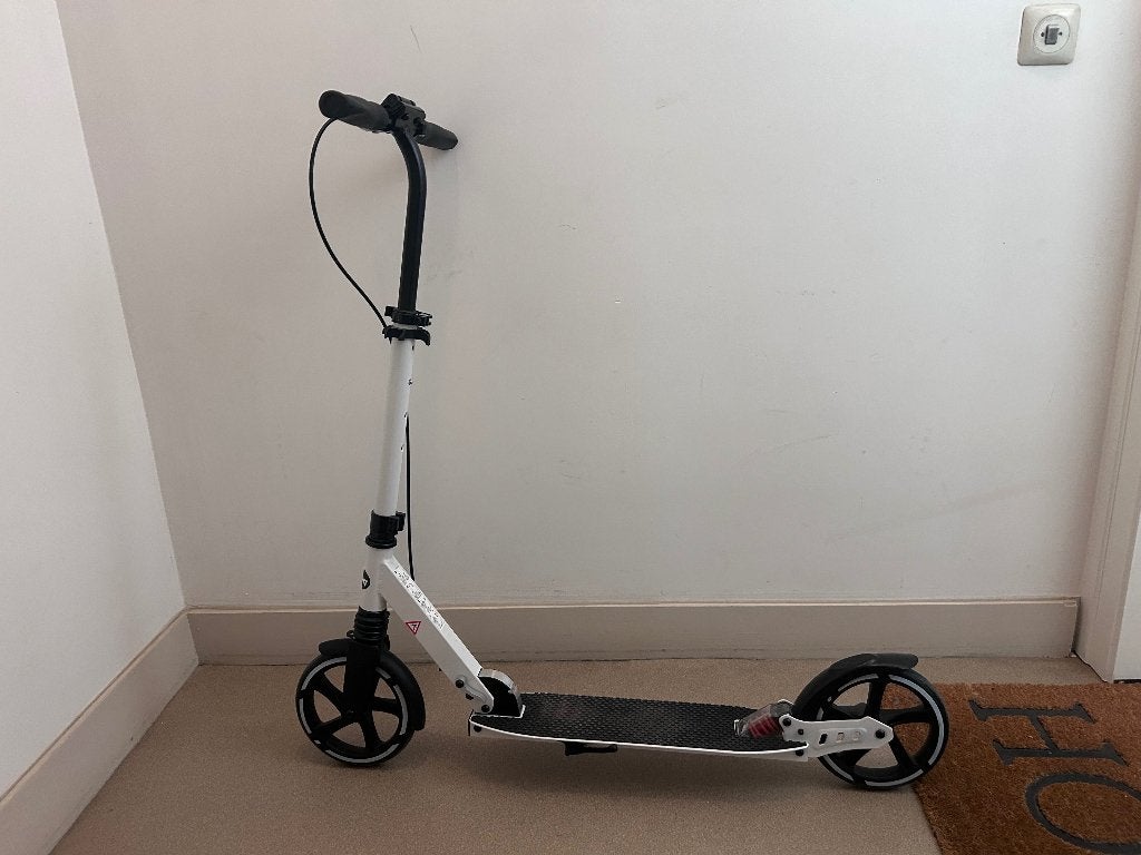 Trottinette - Step Big Wheel CRIVIT max 100 kg, Fietsen en Brommers, Ophalen, Zo goed als nieuw, Gewone step