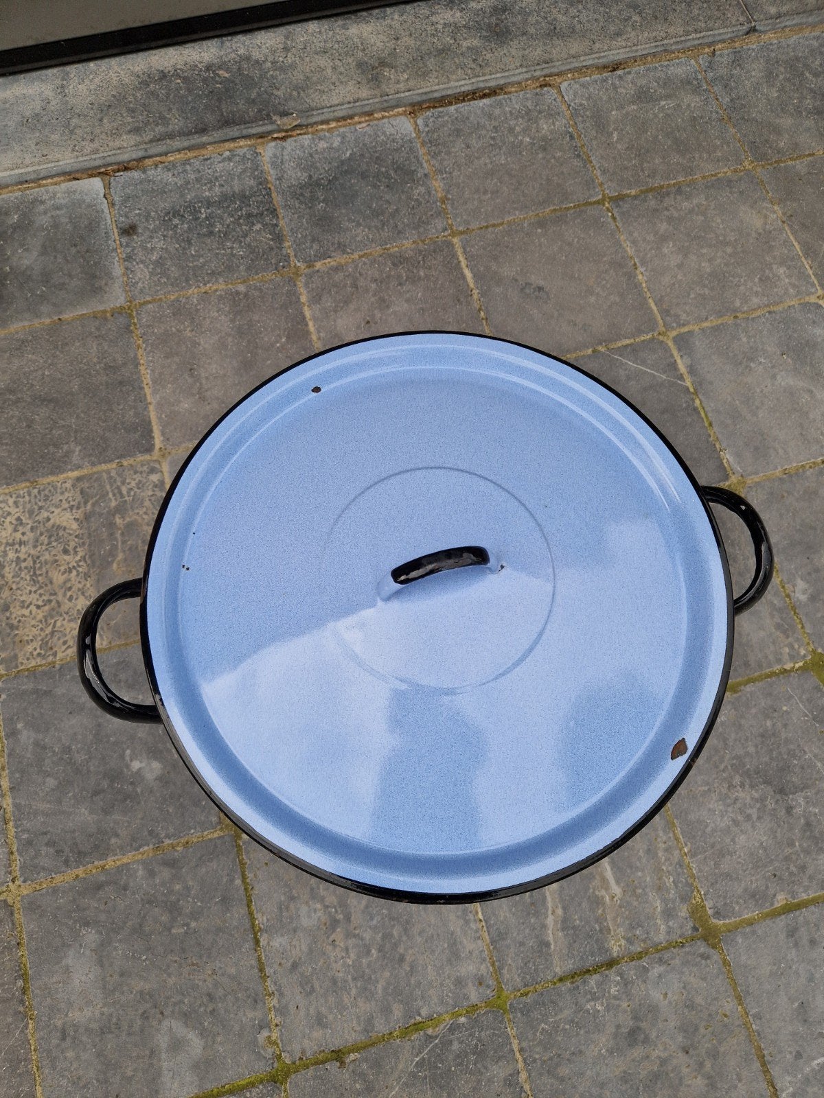 grote geëmailleerde kookpot, Antiek en Kunst, Ophalen
