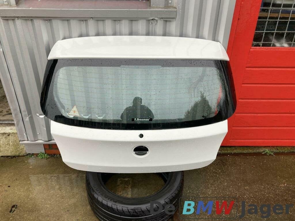 Achterklep alpinweiss BMW 1-serie E81 E87 41627133898, Auto-onderdelen, Gebruikt, Achterklep, Ophalen of Verzenden, BMW