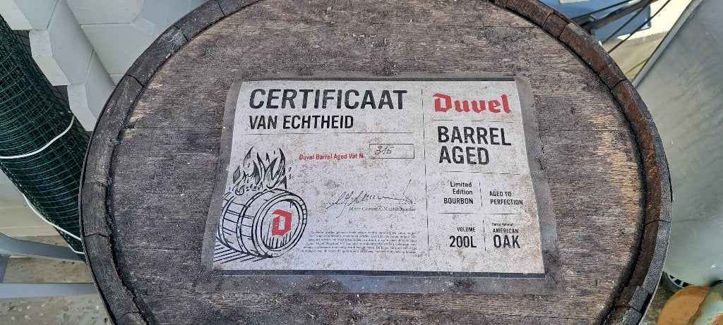 Ton, Ophalen, Gebruikt, 75 tot 150 liter, Hout