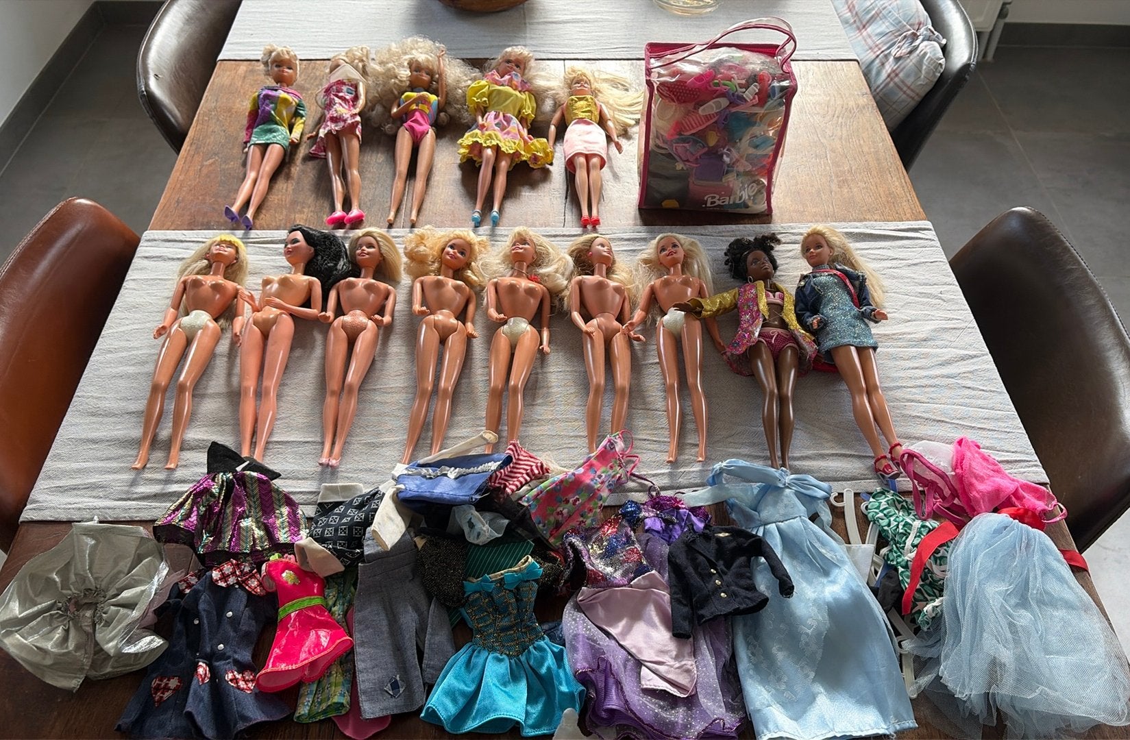 Barbiepoppen, Ophalen, Zo goed als nieuw