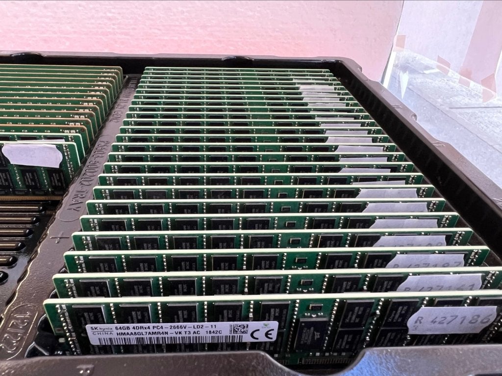 2TB RAM Serveur SK HYNIX (64GB x 32) 4DRx4 DDR4 PC4-2666V, Computers en Software, RAM geheugen, Server, DDR4, Ophalen of Verzenden