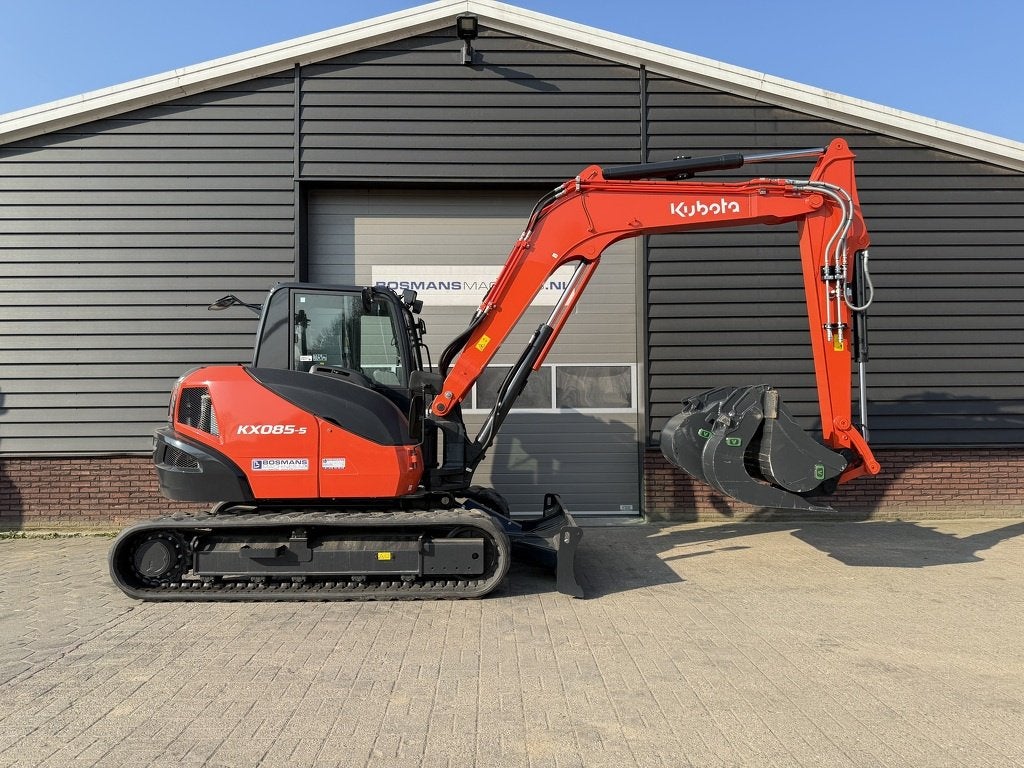 Kubota KX085-5 rupsgraafmachine NIEUW €1350 LEASE, Articles professionnels, Kubota Hol, Kbt_g.eu_market_surveillance@kubota.com