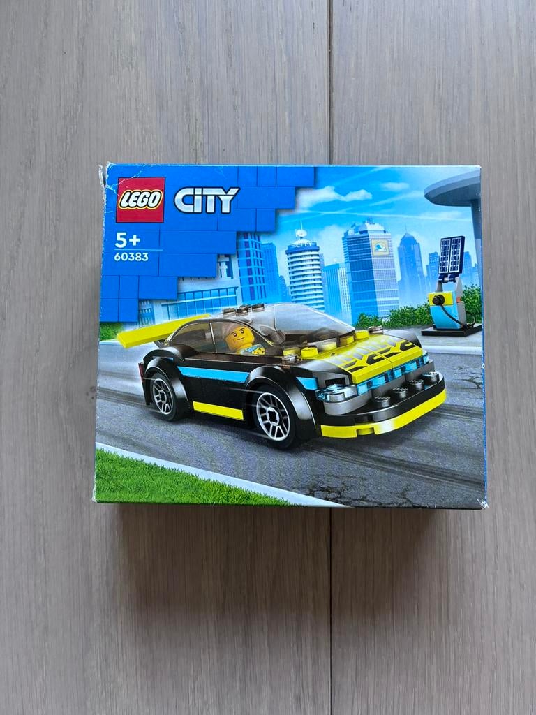 Lego City 60383 - Elektrische sportwagen, Ophalen, Lego, Complete set, City