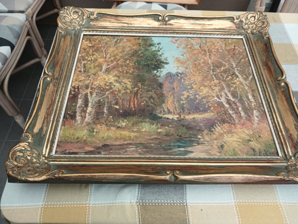 Schilderij, Antiek en Kunst, Ophalen, Landschap