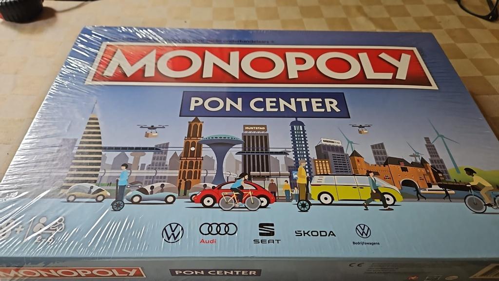 bordspel seal Monopoly Pon Center Audi Seat Skoda Volkswagen, Hobby en Vrije tijd, Vijf spelers of meer, Ophalen of Verzenden