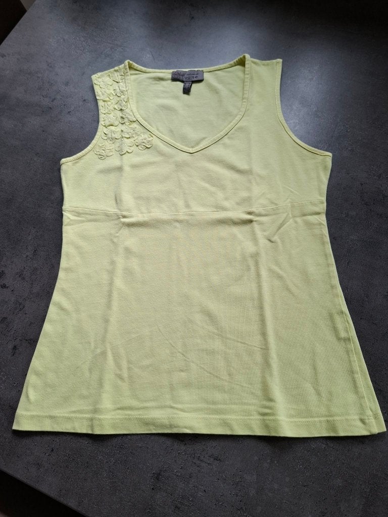 l'Histoire de Louise: Geel damestopje (Small), Kleding | Dames, Geel, Ophalen of Verzenden, Gedragen, L'histoire de Louise