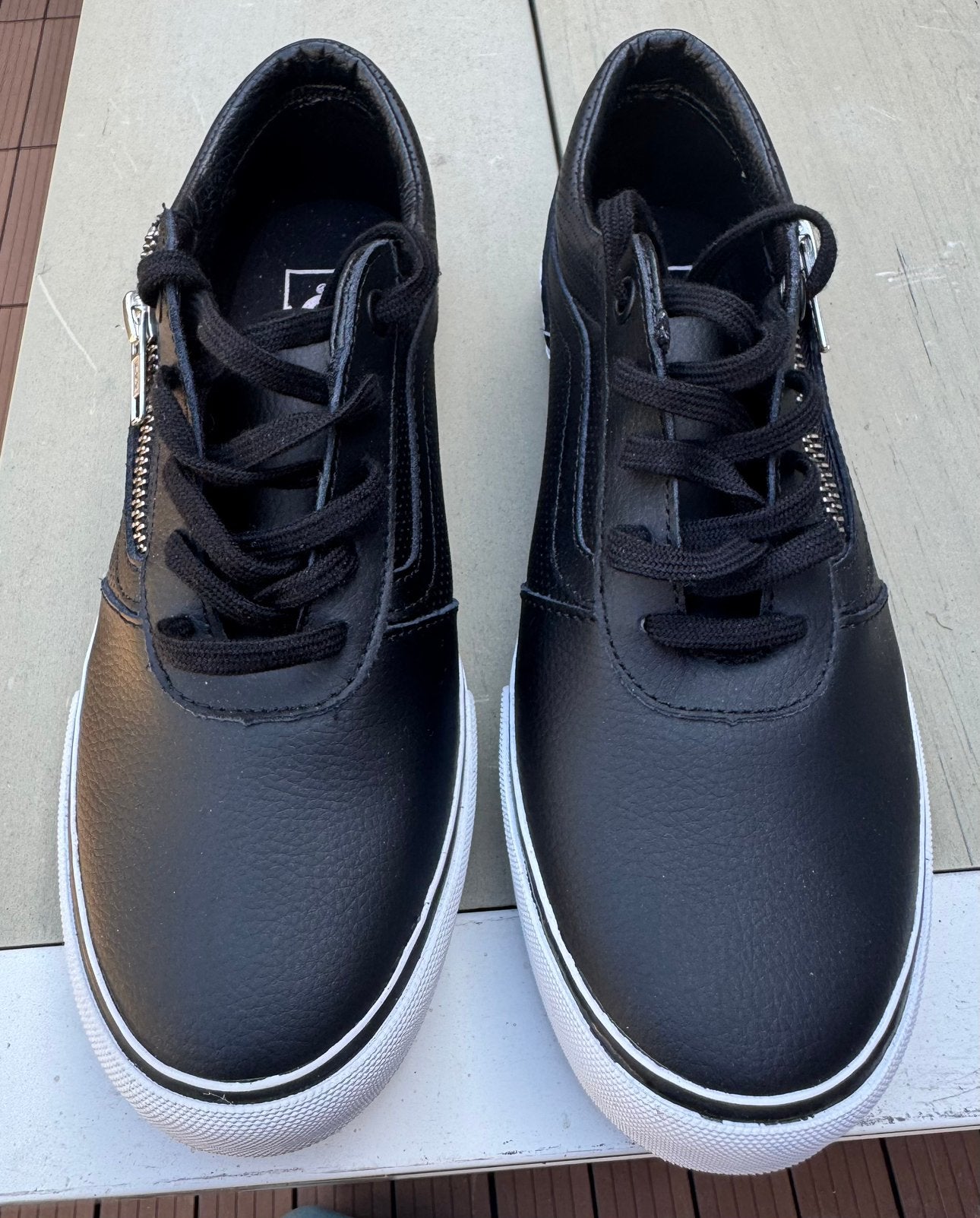 Vans damesschoenen met veter en rits maat 39, Ophalen, Zwart, Zo goed als nieuw, Sneakers