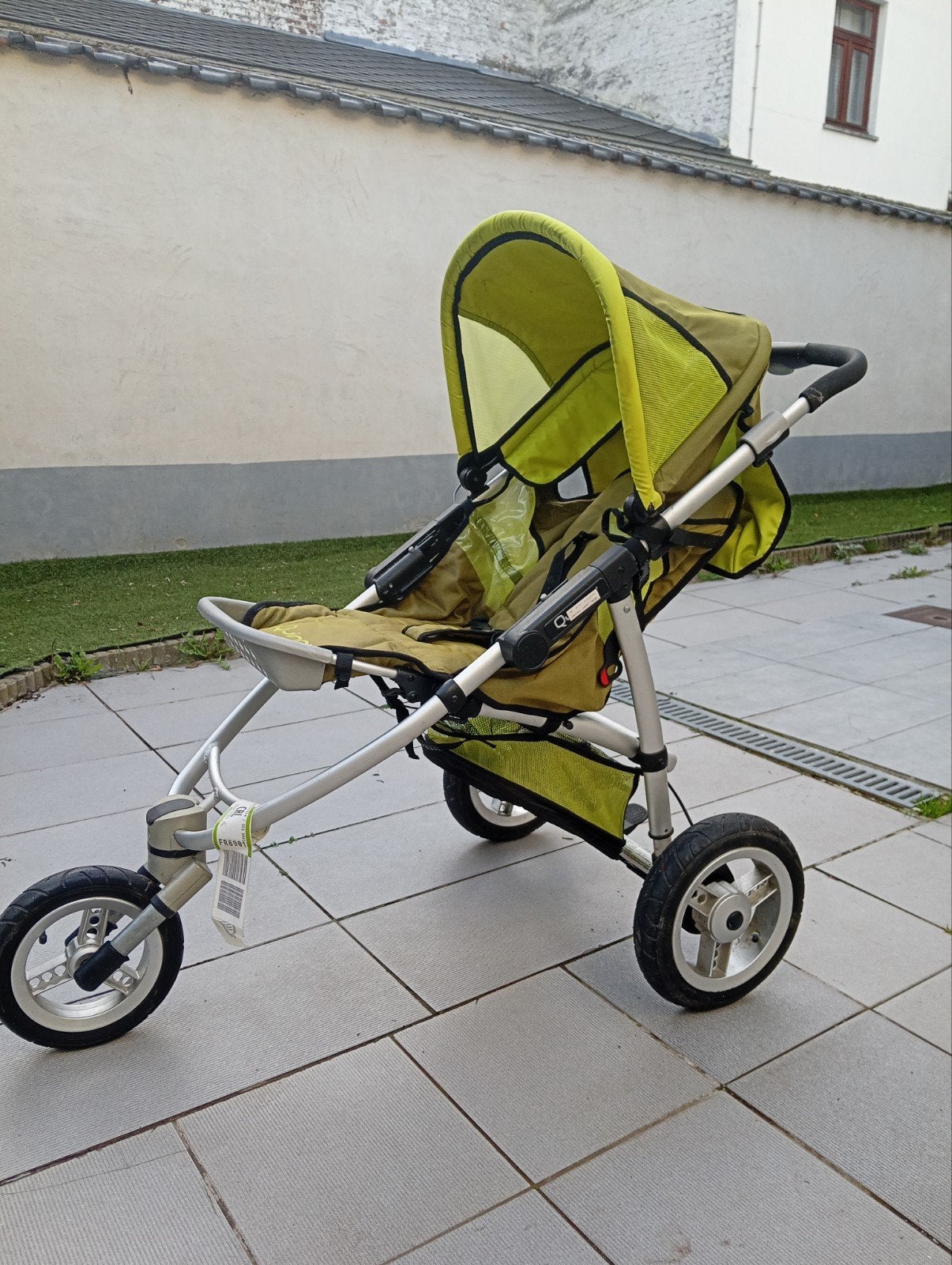 Poussette 3 roues tout-terrain Quinny – Pack complet voiture, Enlèvement ou Envoi, Utilisé, Quinny, Protection de pluie