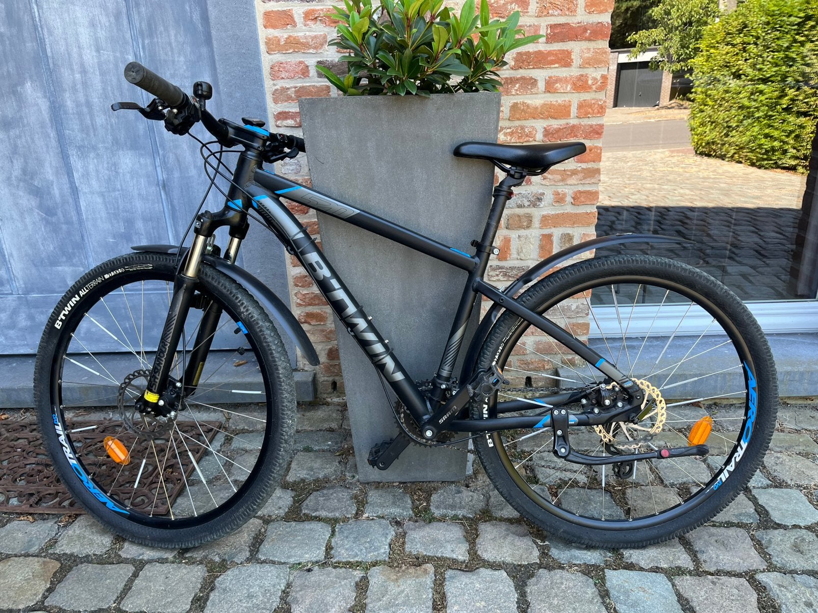 MTB mountainbike B-Twin Rockrider 520 zo goed als nieuw, Fietsen en Brommers, Fietsen | Mountainbikes en ATB, Ophalen, Zo goed als nieuw