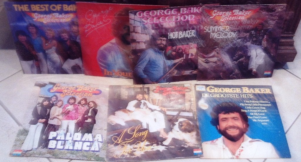 7 Prima LP's van the George Baker Selection, Ophalen of Verzenden, Zo goed als nieuw, LP
