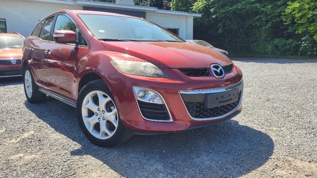mazda CX-7 2.2cdvi 4X4 AIRCO LEDER 1STE EIGENAAR 2011, Euro 5, Zwart, 4 cilinders, Bedrijf