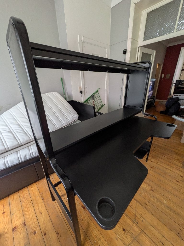 Bureau Gaming IKEA FREDDE – Bon état, Bureau gaming, 74 cm, Comme neuf, IKEA