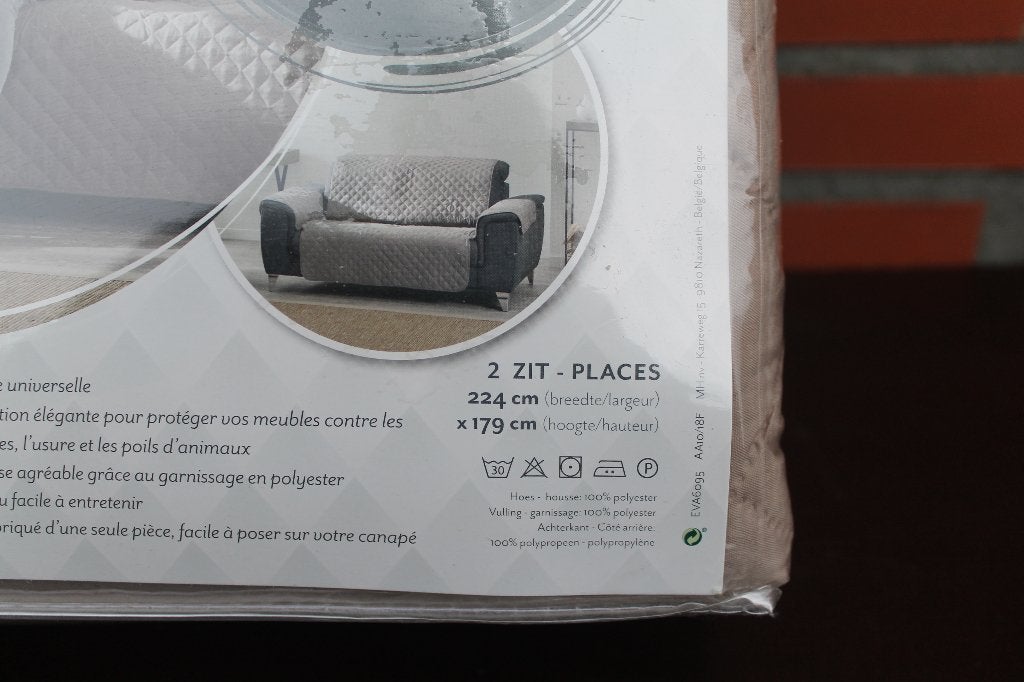 zetelhoes 2 zit 224cm x 179cm , nieuw in de verpakking, Ophalen of Verzenden, Nieuw
