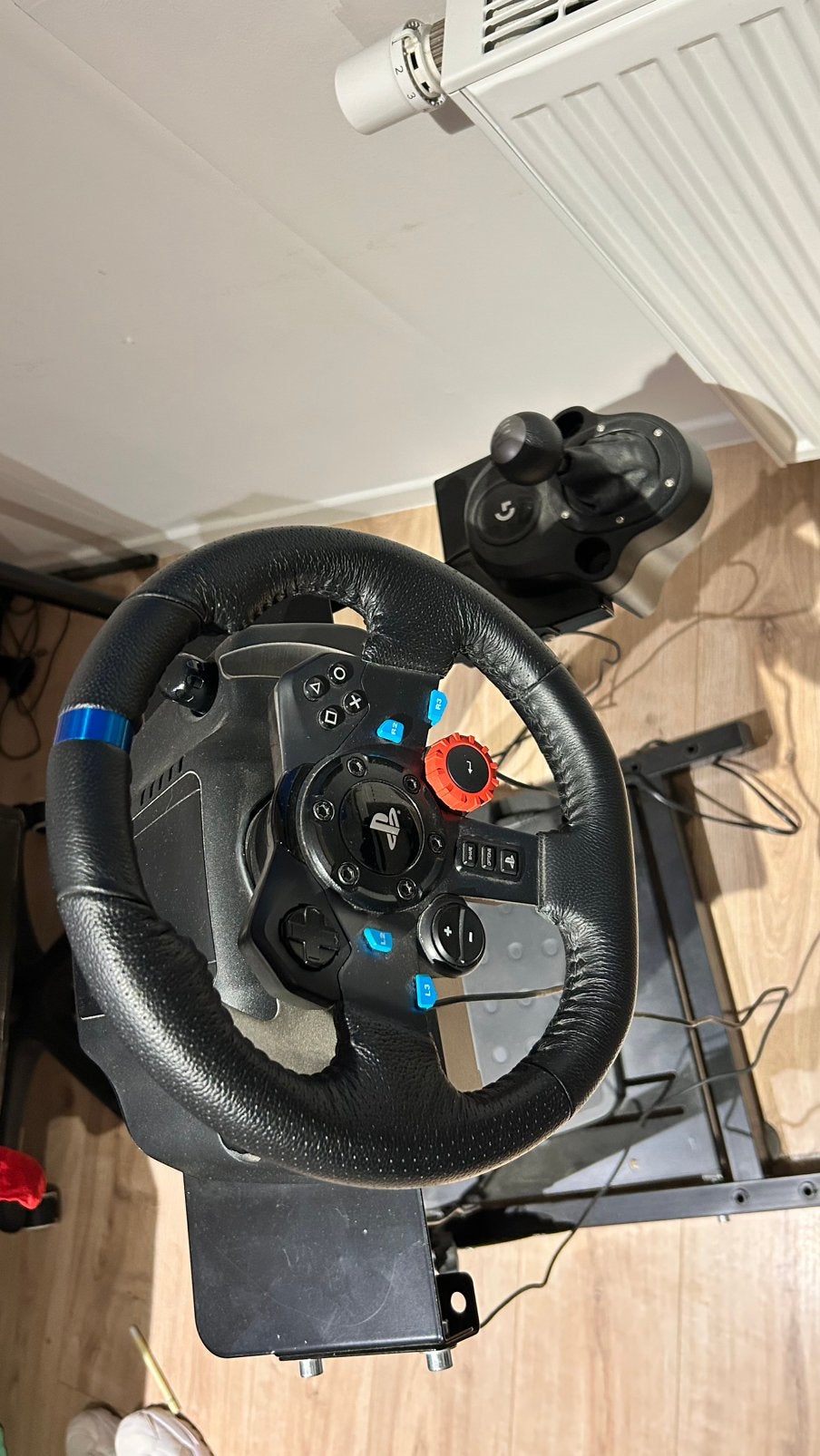 Volant logitech g29 + shifter + support, Logitech, Ophalen, Zo goed als nieuw, Houder/standaard
