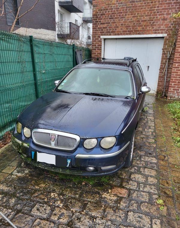 ROVER 75 I Tourer 2.0 CDT 2001 2005, Auto's, Rover, Particulier, Lederen bekleding, Diesel, 5 deurs, Blauw, Blauw, Leder, Ophalen