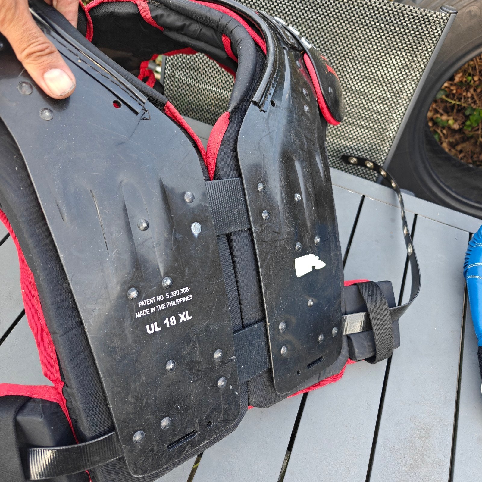 harnas XL en L, Sport en Fitness, Overige Sport en Fitness, Ophalen, Gebruikt