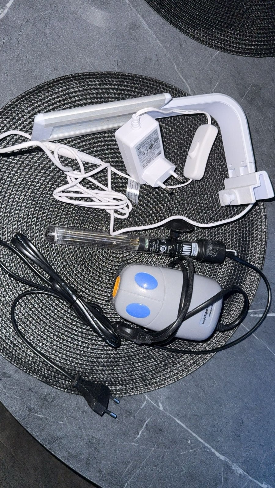 Aquarium, Aquarium vide, Enlèvement, Utilisé, Chauffage