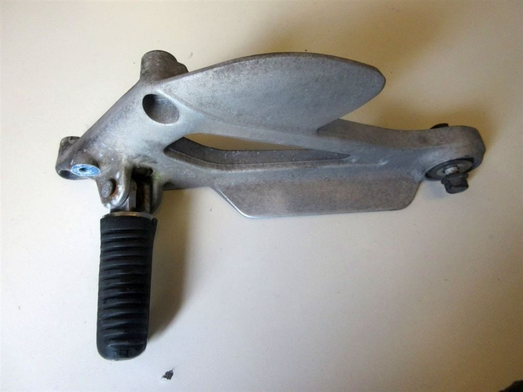 Yamaha XJ600 Diversion schetsplaat links voetsteun XJ 600 S, Ophalen of Verzenden, Gebruikt