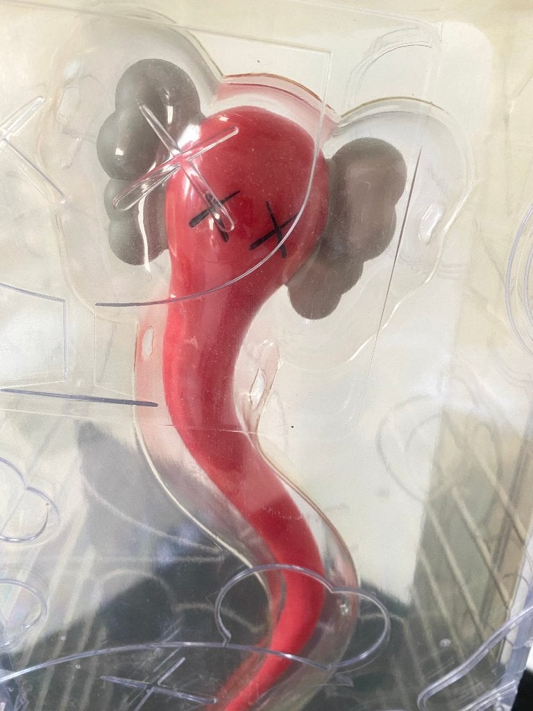 Kaws Bendy red x Medicom Toy figure CDG x Colette, Rouge, Plastique, Enlèvement, Mobile