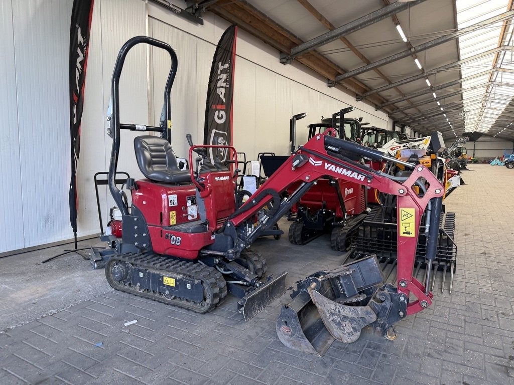 Yanmar SV08 minigraver BJ 2023